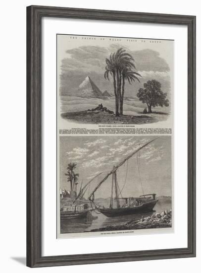 The Prince of Wales' Visit to Egypt-Frank Dillon-Framed Giclee Print
