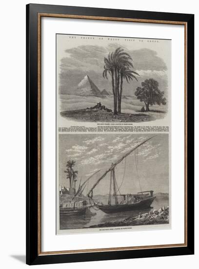 The Prince of Wales' Visit to Egypt-Frank Dillon-Framed Giclee Print