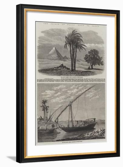 The Prince of Wales' Visit to Egypt-Frank Dillon-Framed Giclee Print