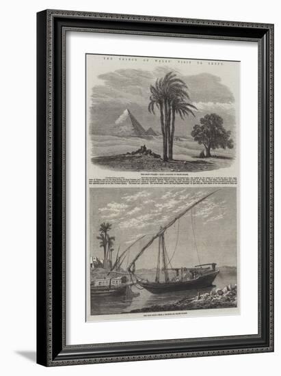 The Prince of Wales' Visit to Egypt-Frank Dillon-Framed Giclee Print