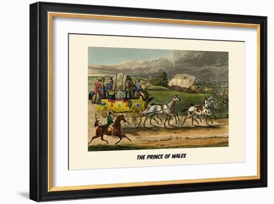 The Prince of Wales-Henry Thomas Alken-Framed Art Print