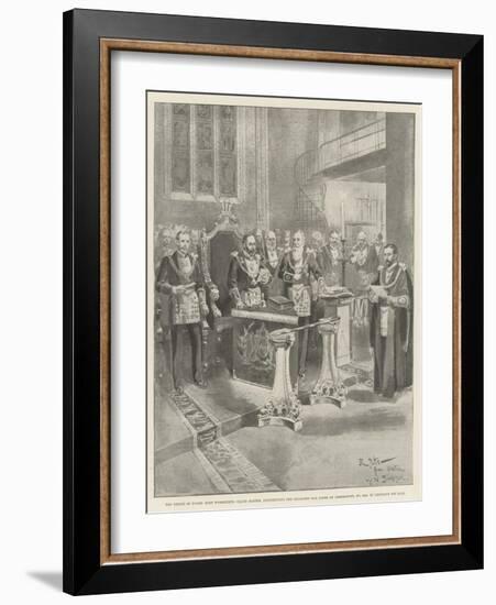 The Prince of Wales-null-Framed Giclee Print