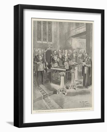 The Prince of Wales-null-Framed Giclee Print