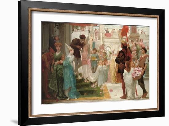 The Prince's Choice-Thomas Reynolds Lamont-Framed Giclee Print