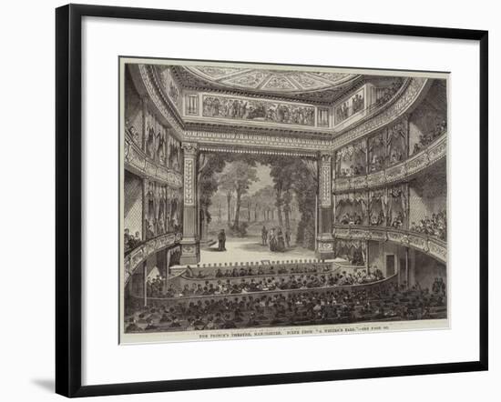 The Prince's Theatre, Manchester, Scene from A Winter's Tale-null-Framed Giclee Print