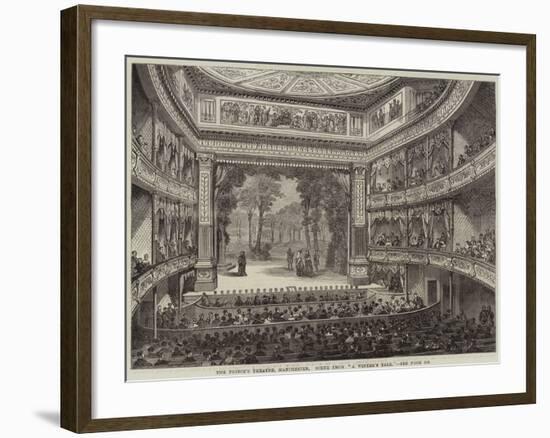 The Prince's Theatre, Manchester, Scene from A Winter's Tale-null-Framed Giclee Print