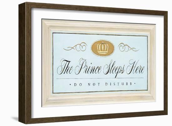 The Prince Sleeps-Angela Staehling-Framed Art Print