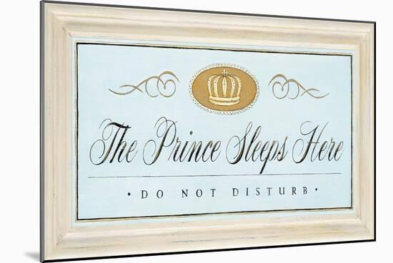 The Prince Sleeps-Angela Staehling-Mounted Art Print