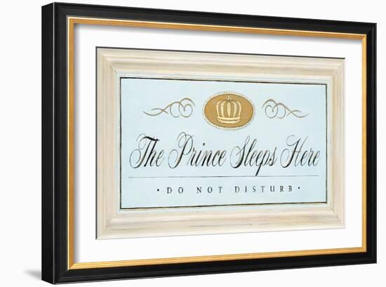 The Prince Sleeps-Angela Staehling-Framed Art Print