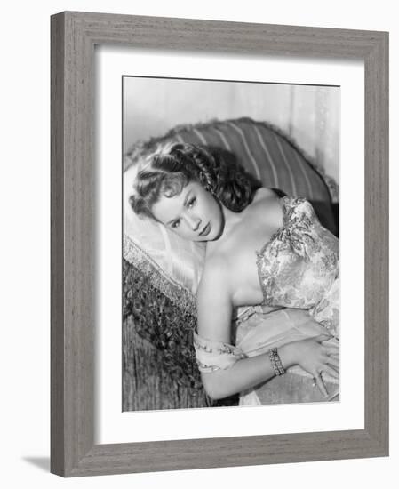 The Prince Who Was a Thief, Piper Laurie, 1951-null-Framed Photo