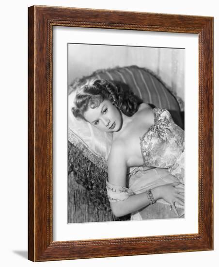The Prince Who Was a Thief, Piper Laurie, 1951-null-Framed Photo