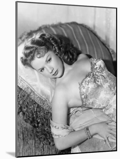 The Prince Who Was a Thief, Piper Laurie, 1951-null-Mounted Photo