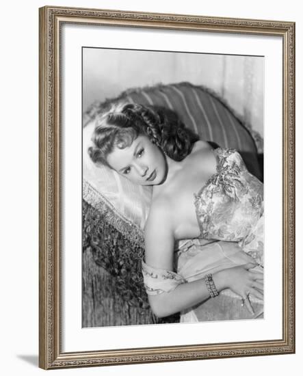 The Prince Who Was a Thief, Piper Laurie, 1951-null-Framed Photo