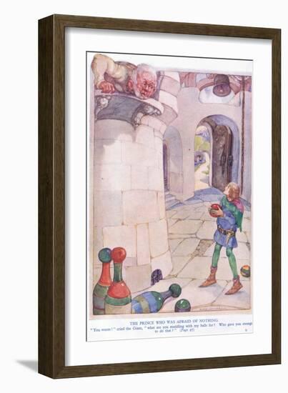 The Prince Who Was Afraid of Nothing-Anne Anderson-Framed Giclee Print