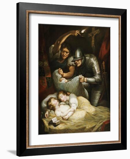 The Princes in the Tower-James Northcote-Framed Giclee Print