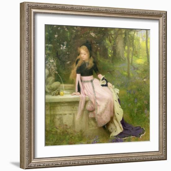 The Princess and the Frog, 1894-William Robert Symonds-Framed Giclee Print