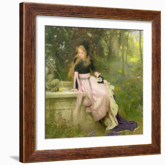 The Princess and the Frog, 1894-William Robert Symonds-Framed Giclee Print