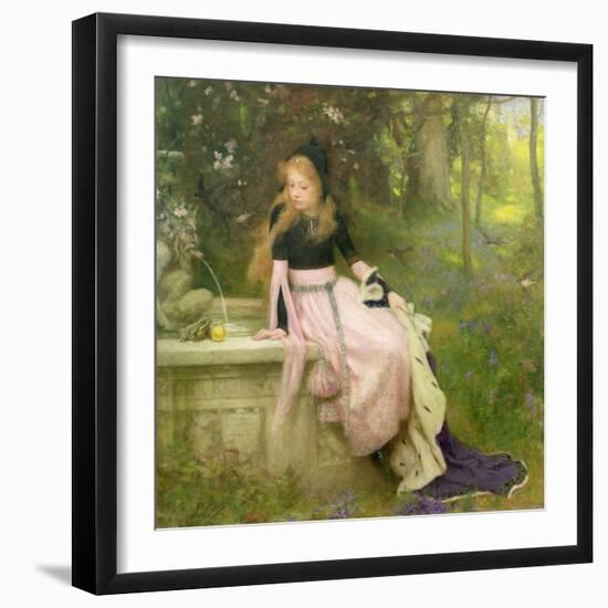 The Princess and the Frog, 1894-William Robert Symonds-Framed Giclee Print