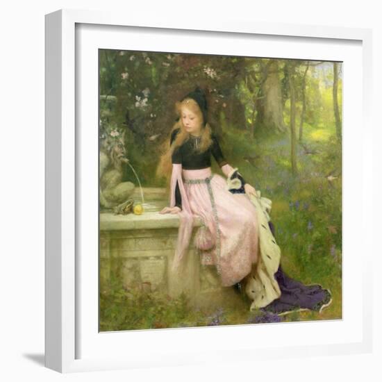 The Princess and the Frog, 1894-William Robert Symonds-Framed Giclee Print