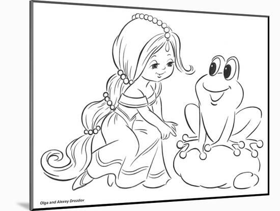 The Princess and the Frog-Olga And Alexey Drozdov-Mounted Giclee Print
