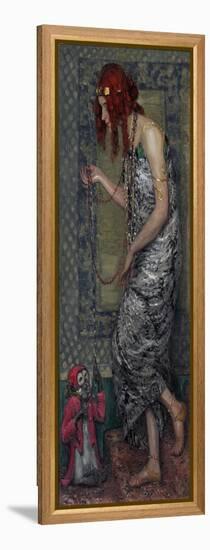 The Princess and the Monkey, 1913-Janis Rozentals-Framed Premier Image Canvas