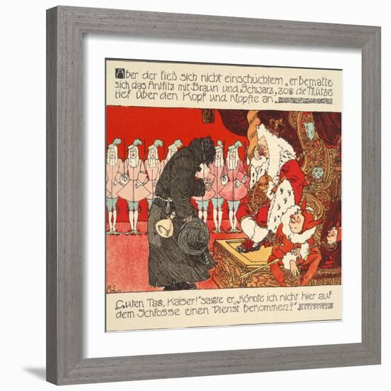 The Princess and the Swineherd-Heinrich Lefler-Framed Giclee Print