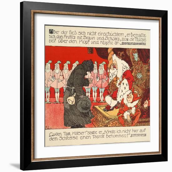 The Princess and the Swineherd-Heinrich Lefler-Framed Giclee Print