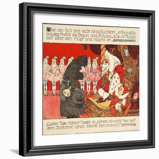 The Princess and the Swineherd-Heinrich Lefler-Framed Giclee Print