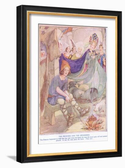 The Princess and the Swineherd-Anne Anderson-Framed Giclee Print