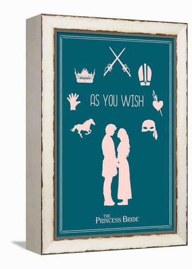 The Princess Bride - As You Wish-null-Framed Stretched Canvas