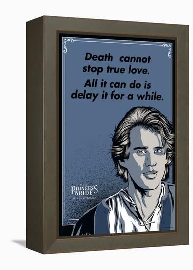 The Princess Bride - Death Cannot Stop True Love (Westley)-null-Framed Stretched Canvas