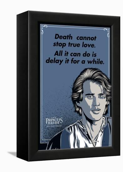 The Princess Bride - Death Cannot Stop True Love (Westley)-null-Framed Stretched Canvas