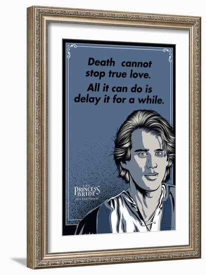 The Princess Bride - Death Cannot Stop True Love (Westley)-null-Framed Premium Giclee Print