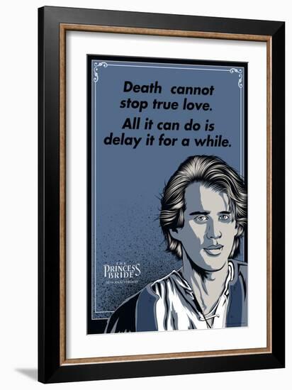 The Princess Bride - Death Cannot Stop True Love (Westley)-null-Framed Premium Giclee Print