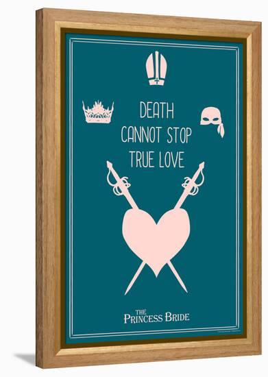 The Princess Bride - Death Cannot Stop True Love-null-Framed Stretched Canvas