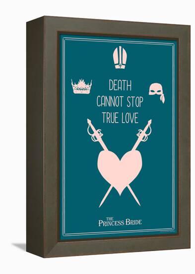 The Princess Bride - Death Cannot Stop True Love-null-Framed Stretched Canvas