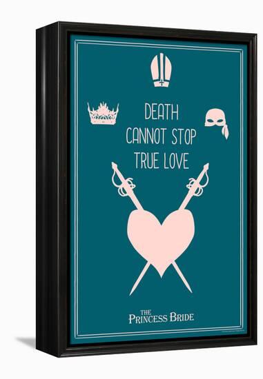 The Princess Bride - Death Cannot Stop True Love-null-Framed Stretched Canvas