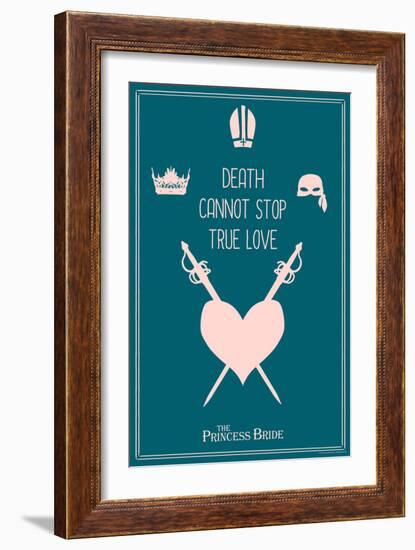 The Princess Bride - Death Cannot Stop True Love-null-Framed Premium Giclee Print