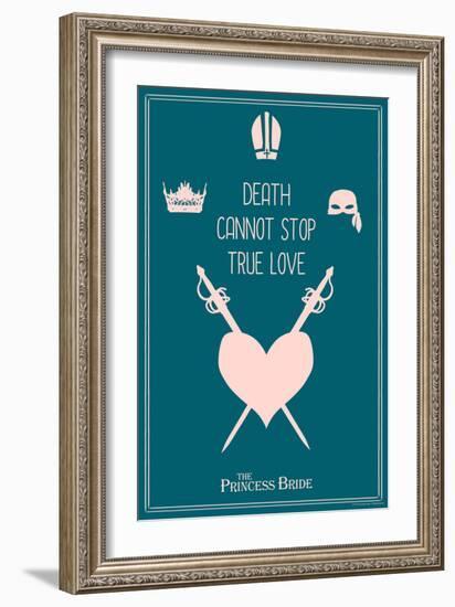 The Princess Bride - Death Cannot Stop True Love-null-Framed Art Print