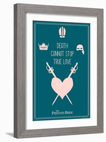 The Princess Bride - Death Cannot Stop True Love-null-Framed Art Print