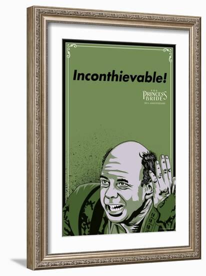 The Princess Bride - Inconthievable! (Vizzini)-null-Framed Art Print