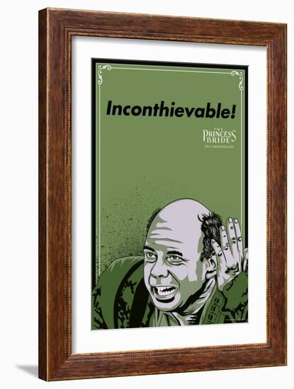 The Princess Bride - Inconthievable! (Vizzini)-null-Framed Art Print