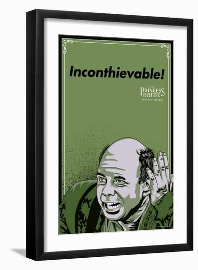 The Princess Bride - Inconthievable! (Vizzini)-null-Framed Art Print