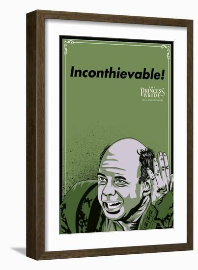 The Princess Bride - Inconthievable! (Vizzini)-null-Framed Premium Giclee Print