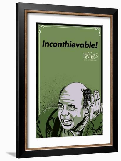 The Princess Bride - Inconthievable! (Vizzini)-null-Framed Premium Giclee Print