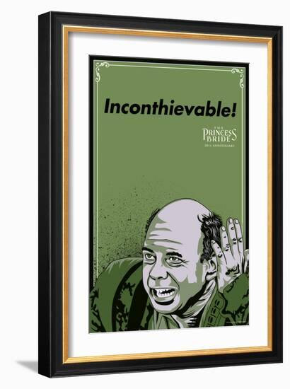 The Princess Bride - Inconthievable! (Vizzini)-null-Framed Premium Giclee Print