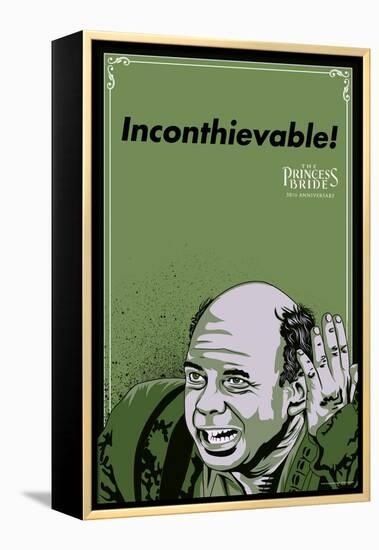 The Princess Bride - Inconthievable! (Vizzini)-null-Framed Stretched Canvas