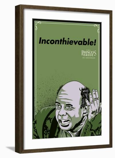 The Princess Bride - Inconthievable! (Vizzini)-null-Framed Art Print