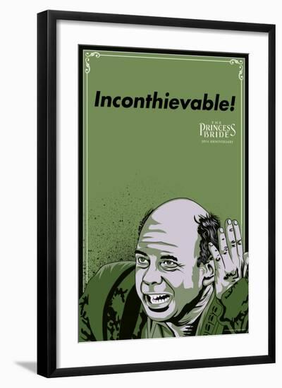 The Princess Bride - Inconthievable! (Vizzini)-null-Framed Art Print