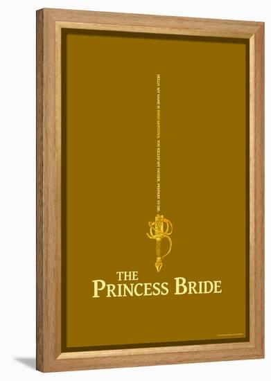 The Princess Bride - Inigo Montoya's Sword-null-Framed Stretched Canvas